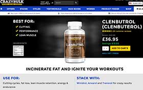Clenbutrol UK website